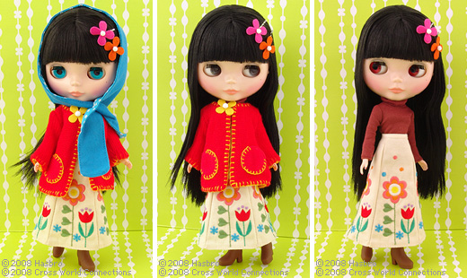 The set comes with brown boots so it will get your Blythe ready for crisp The set comes with brown boots so it will get your Blythe ready for crisp